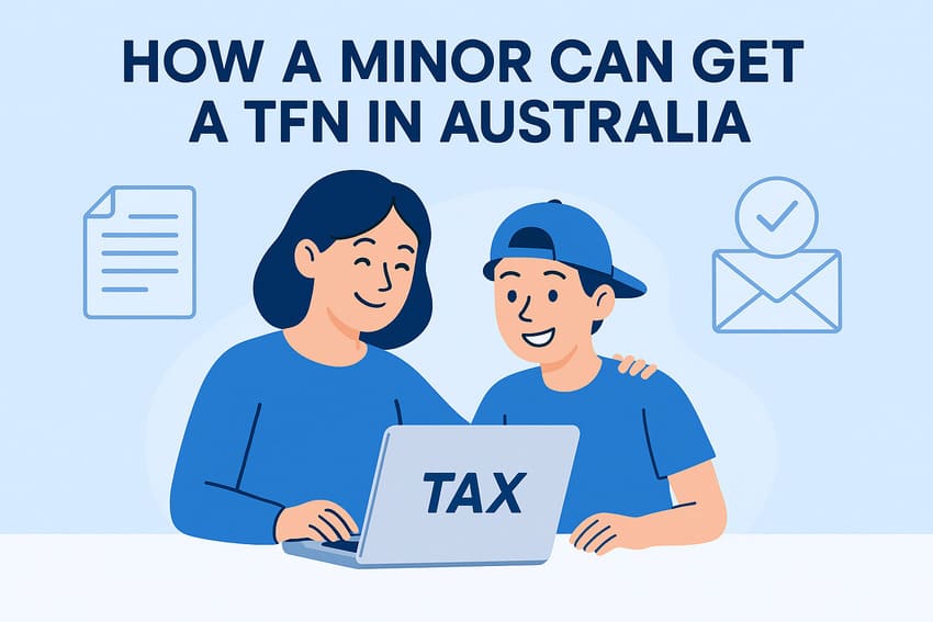 how minor get tfn australia